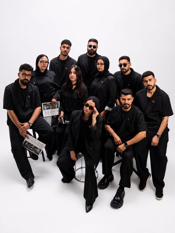 The Moment Makers team on set